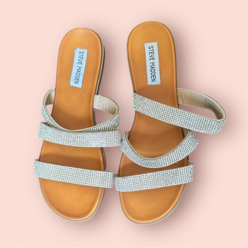 Steve Madden Silver Women's Sandals